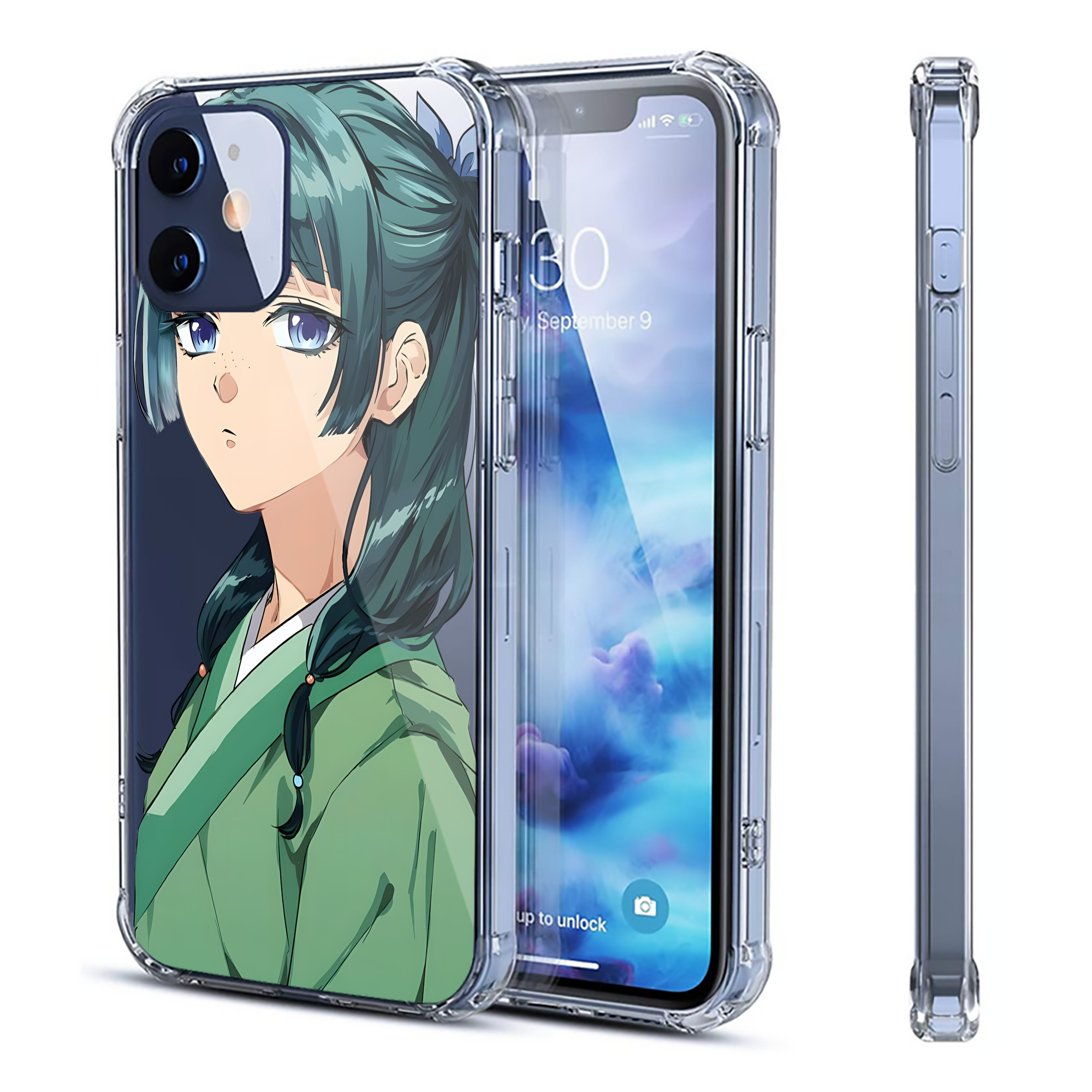 （画像用） 薬屋のひとりごと The Apothecary Diaries 【iPhone 12シリーズ対応】透明スマホケース（クリアソフトケース）